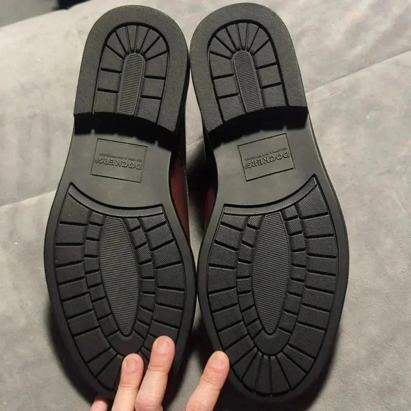 DOCKERS Cordovan Cap Toe Lace up Oxford Shoe size 8.5 - Picture 5 of 8